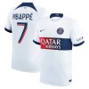 Original Fußballtrikot Paris Saint-Germain Mbappé 7 Auswärtstrikot 2023-24 Für Herren